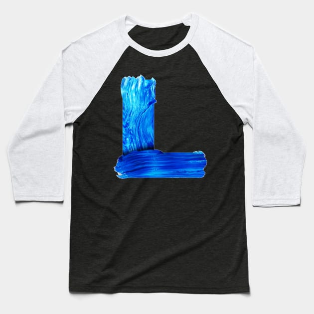 L Baseball T-Shirt by TeeTrendz